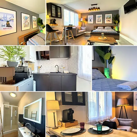 Apartment Escapade A Moulins, Elegant Rez-de-chaussee Et Parking Gratuit *